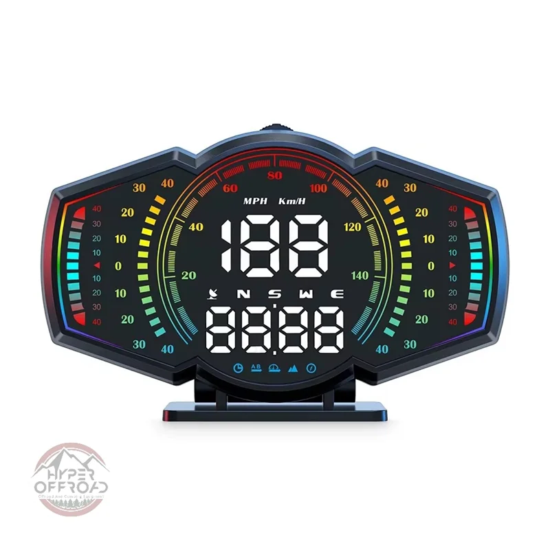 هدآپ دیسپلی G18 - شیب سنج و سرعت سنج